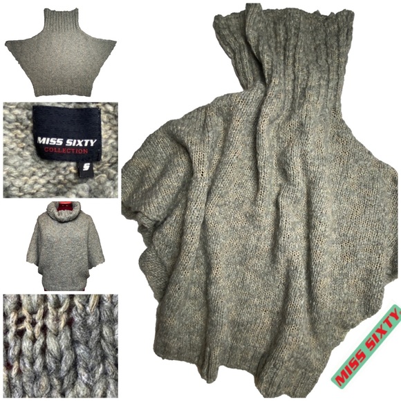 MISS SIXTY Sweater Cape - Picture 10 of 10